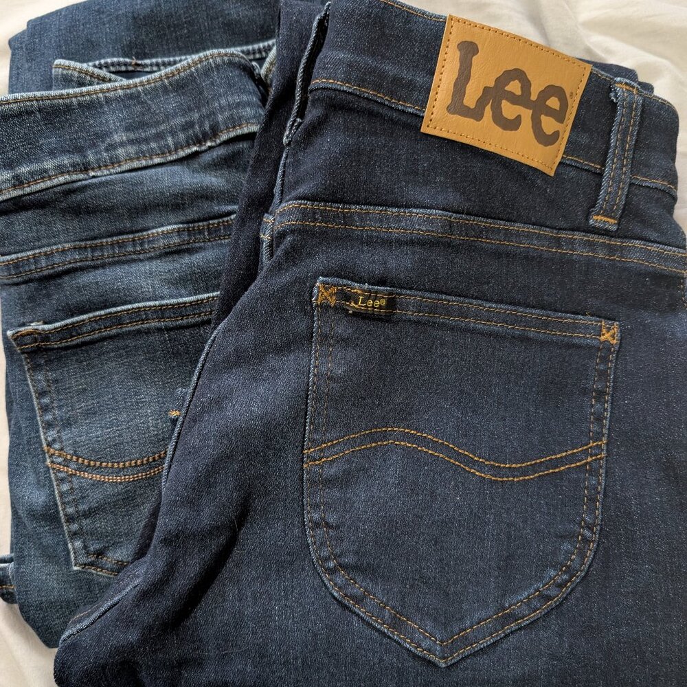 Lee boot cut jeans with comfort flex waist band
